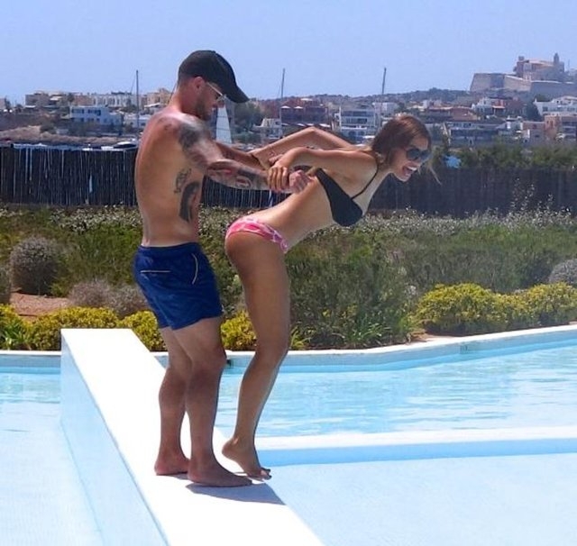 Sneijder ve Yolanthe'nin aşk tatili galerisi resim 21