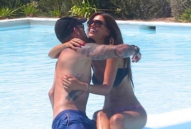 Sneijder ve Yolanthe'nin aşk tatili galerisi resim 23