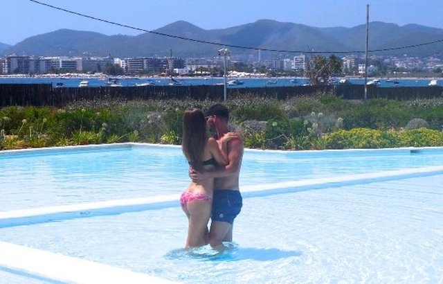 Sneijder ve Yolanthe'nin aşk tatili galerisi resim 25