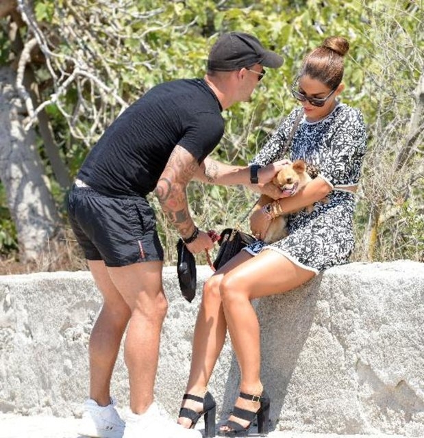 Sneijder ve Yolanthe'nin aşk tatili galerisi resim 3