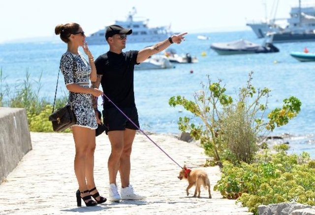 Sneijder ve Yolanthe'nin aşk tatili galerisi resim 4