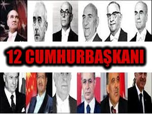 12 CUMHURBAŞKANI