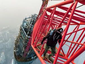 Gökyüzü yürüyüşü!