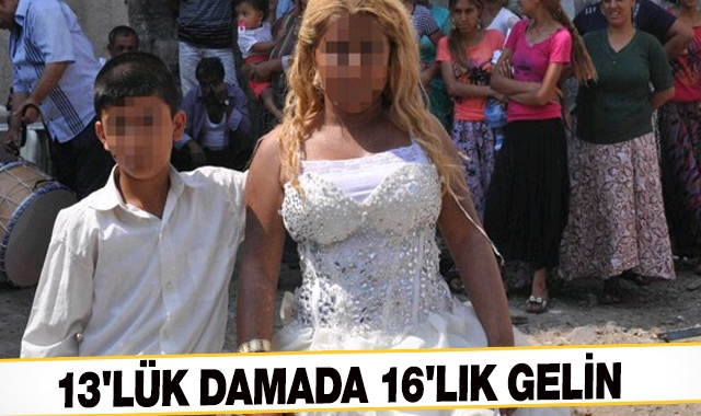13'lük damat,16'lık gelin! galerisi resim 1