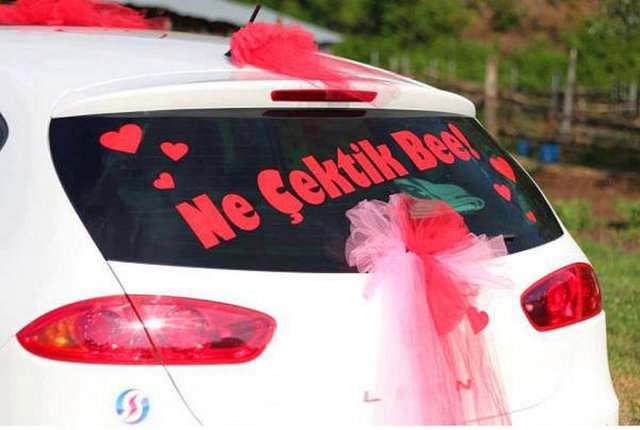 Gelin arabalarındaki ilginç yazılar galerisi resim 24
