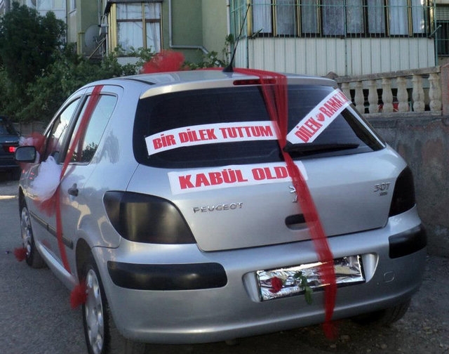 Gelin arabalarındaki ilginç yazılar galerisi resim 28