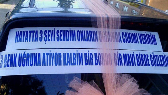 Gelin arabalarındaki ilginç yazılar galerisi resim 5