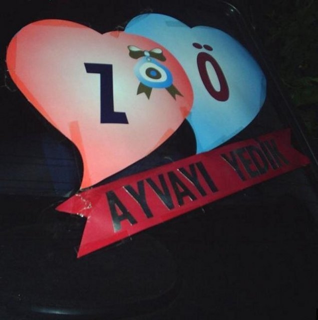 Gelin arabalarındaki ilginç yazılar galerisi resim 6