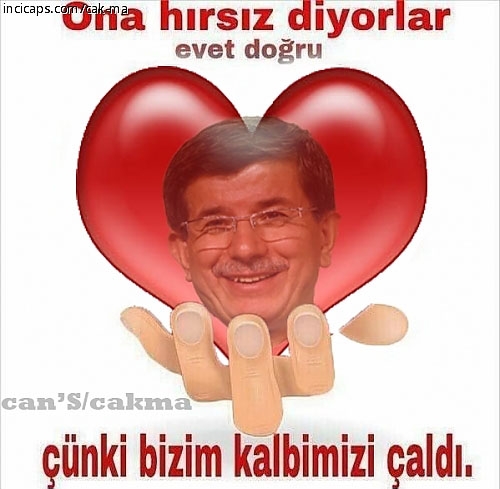 Davutoğlu'nun güldüren capsleri galerisi resim 14