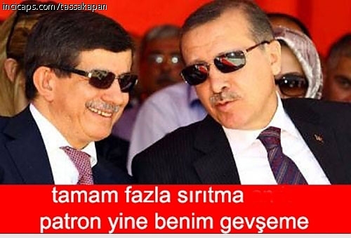 Davutoğlu'nun güldüren capsleri galerisi resim 15
