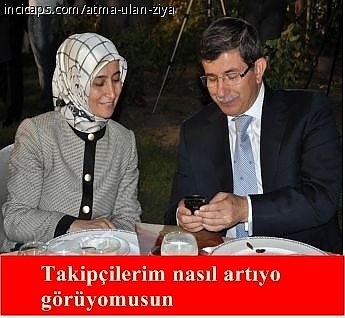 Davutoğlu'nun güldüren capsleri galerisi resim 16