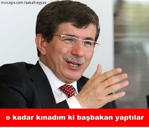 Davutoğlu'nun güldüren capsleri galerisi resim 3