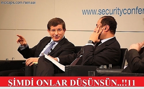 Davutoğlu'nun güldüren capsleri galerisi resim 4