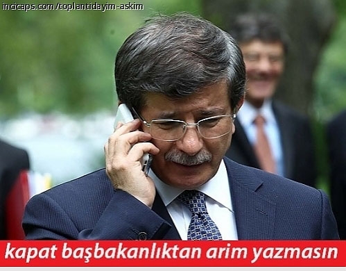 Davutoğlu'nun güldüren capsleri galerisi resim 5