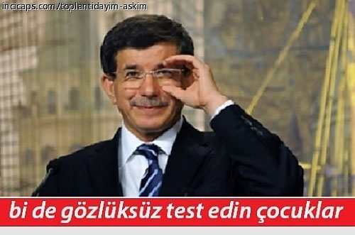 Davutoğlu'nun güldüren capsleri galerisi resim 7