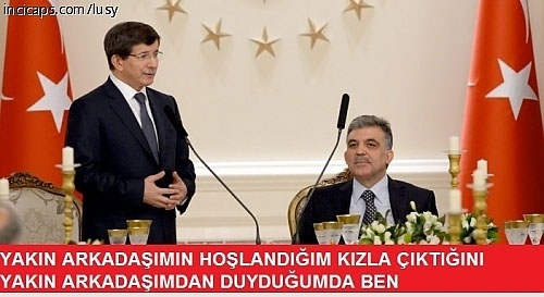 Davutoğlu'nun güldüren capsleri galerisi resim 8