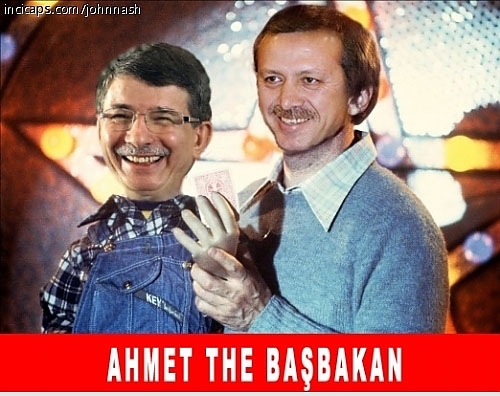 Davutoğlu'nun güldüren capsleri galerisi resim 9