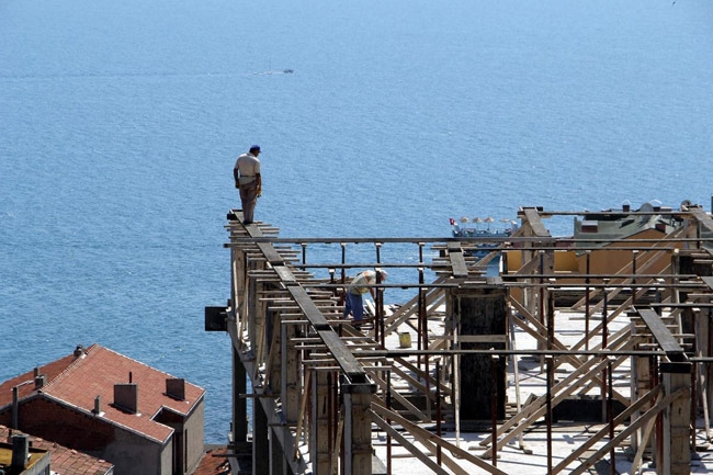 Sinop'ta ölüme meydan okuyan işçiler galerisi resim 1