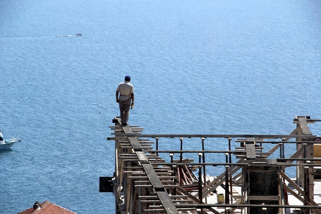 Sinop'ta ölüme meydan okuyan işçiler galerisi resim 4