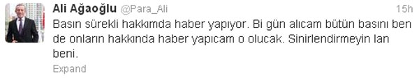 Para Ali'nin tweetleri ortalığı salladı galerisi resim 25