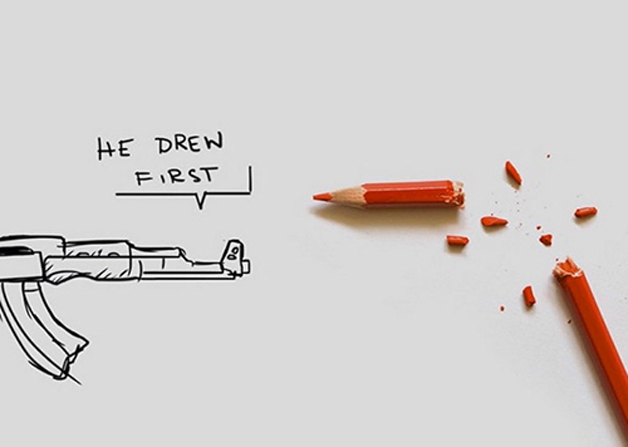 Dünyaca ünlü karikatüristler Charlie Hedbo için çizdi galerisi resim 3