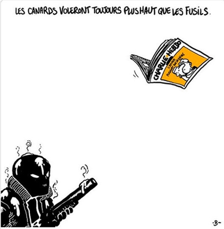 Dünyaca ünlü karikatüristler Charlie Hedbo için çizdi galerisi resim 5