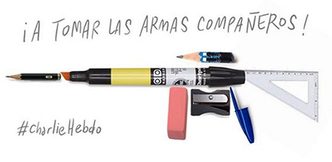 Dünyaca ünlü karikatüristler Charlie Hedbo için çizdi galerisi resim 7