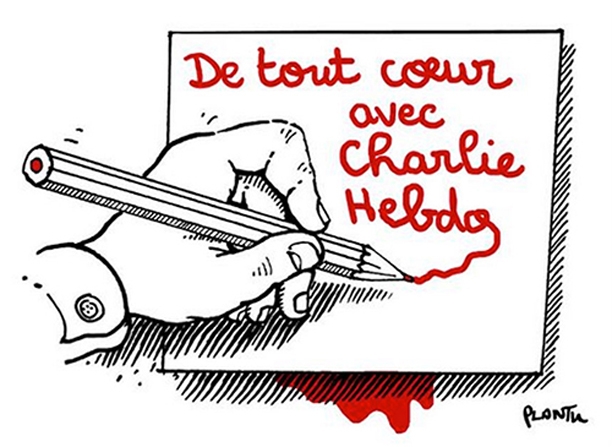 Dünyaca ünlü karikatüristler Charlie Hedbo için çizdi galerisi resim 9