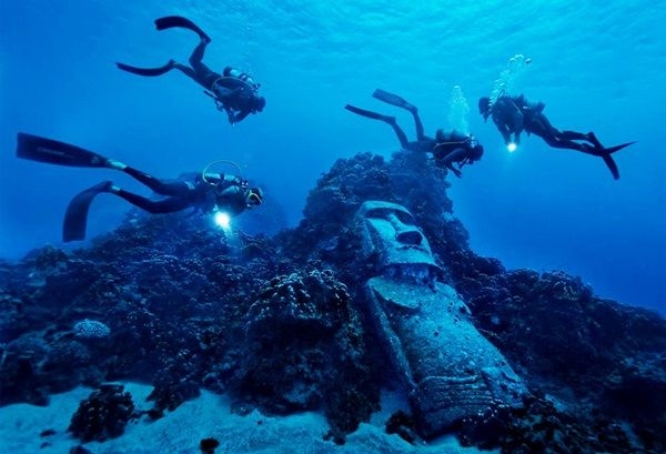 Su altından inanılmaz manzaralar galerisi resim 2