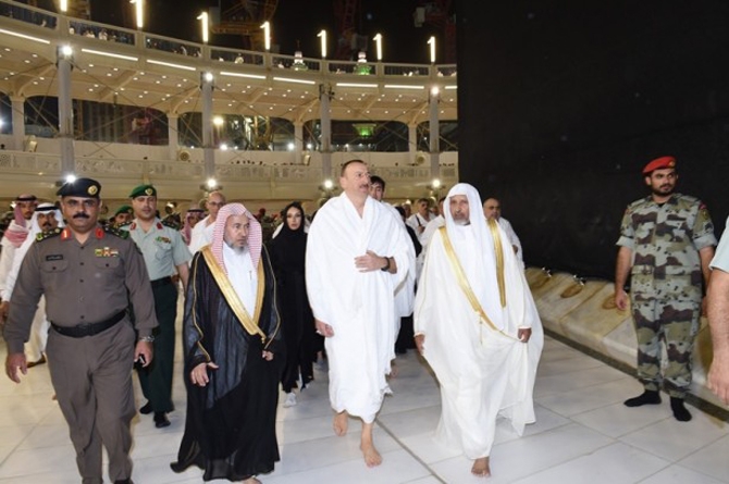 Azerybaycan Cumhurbaşkanı İlham Aliyev, Umre ziyareti yaptı galerisi resim 13