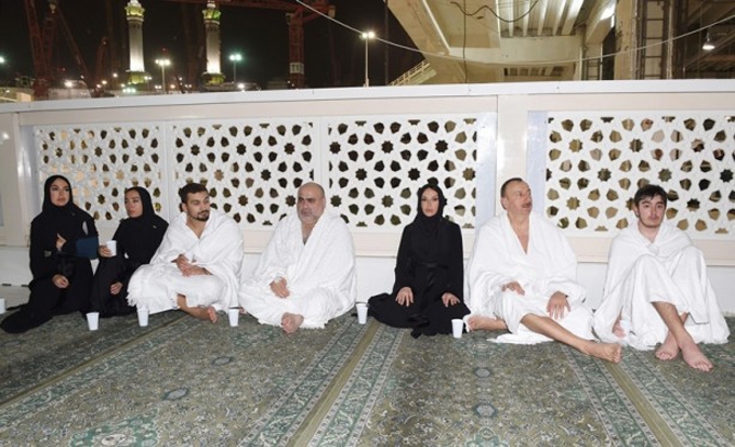 Azerybaycan Cumhurbaşkanı İlham Aliyev, Umre ziyareti yaptı galerisi resim 3