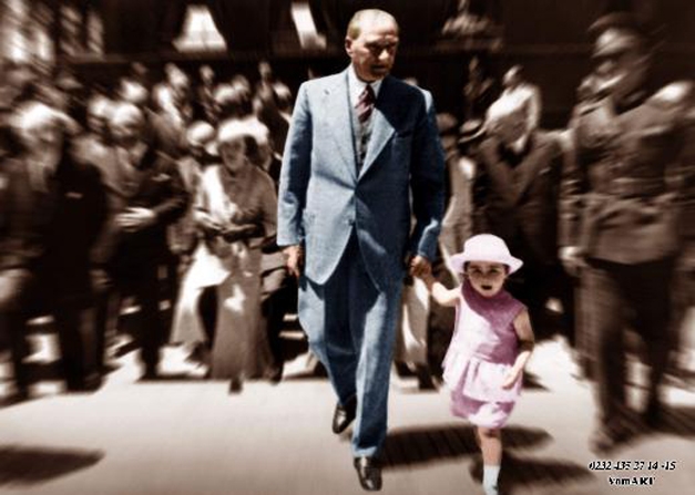 Atatürk ve çocuk sevgisi galerisi resim 17