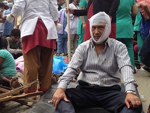 7,9'luk deprem sonrası ilk görüntüler