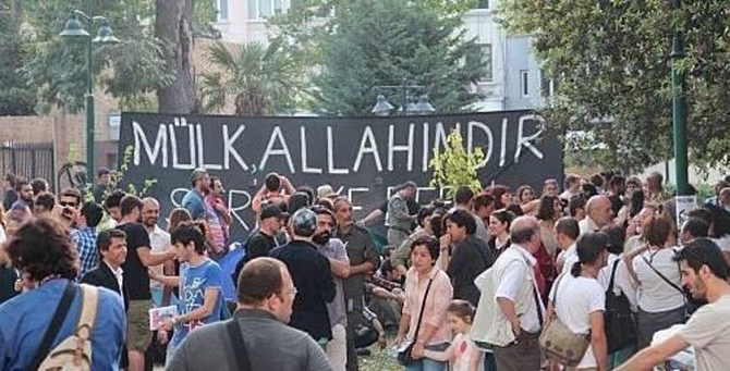 Gezi Parkı'nın ikinci yılı galerisi resim 17