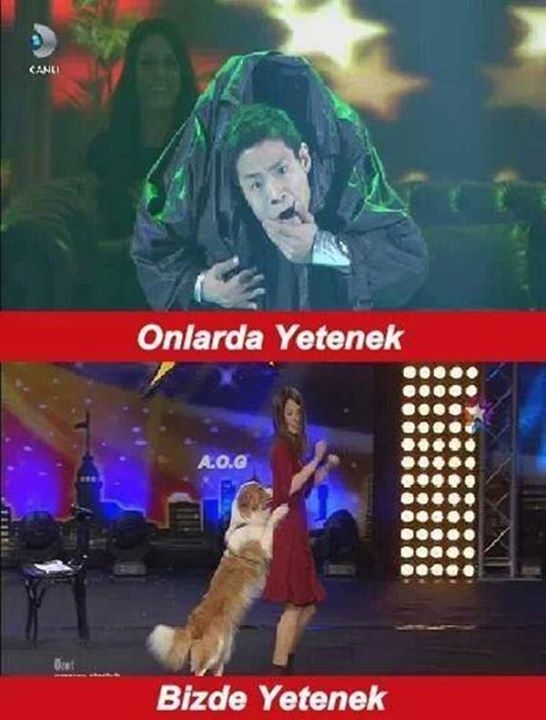 Onlarda vs Bizde capsleri ! galerisi resim 1