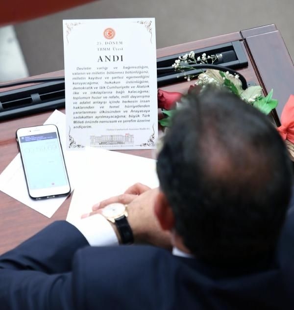 Fotoğraflarla mecliste yemin töreni! galerisi resim 1