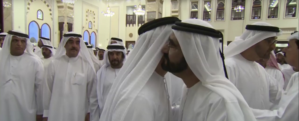 Şeyh Rashid Bin Mohammed Al Maktoum'un cenaze töreni galerisi resim 48