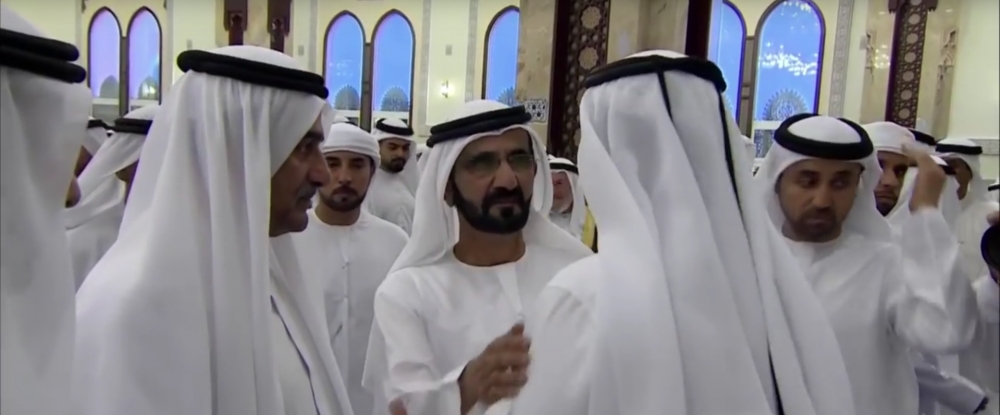 Şeyh Rashid Bin Mohammed Al Maktoum'un cenaze töreni galerisi resim 49
