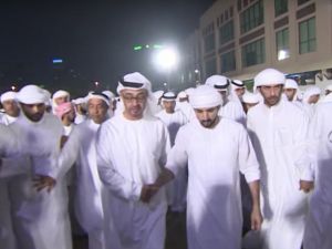 Şeyh Rashid Bin Mohammed Al Maktoum'un cenaze töreni