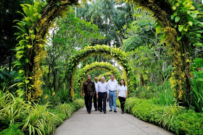 Singapur'da Binali Yıldırım'a orkide sürprizi galerisi resim 11