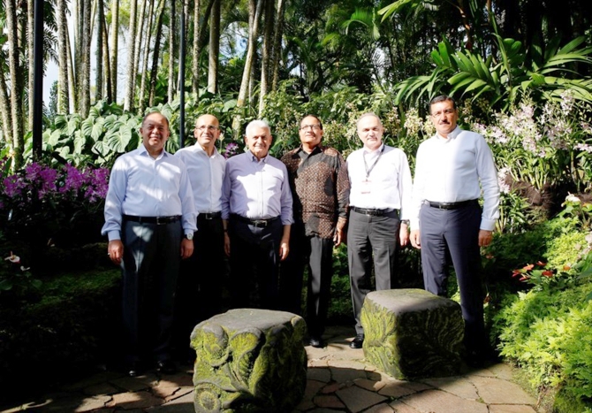 Singapur'da Binali Yıldırım'a orkide sürprizi galerisi resim 12