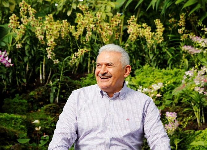 Singapur'da Binali Yıldırım'a orkide sürprizi galerisi resim 13