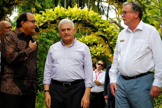 Singapur'da Binali Yıldırım'a orkide sürprizi galerisi resim 15