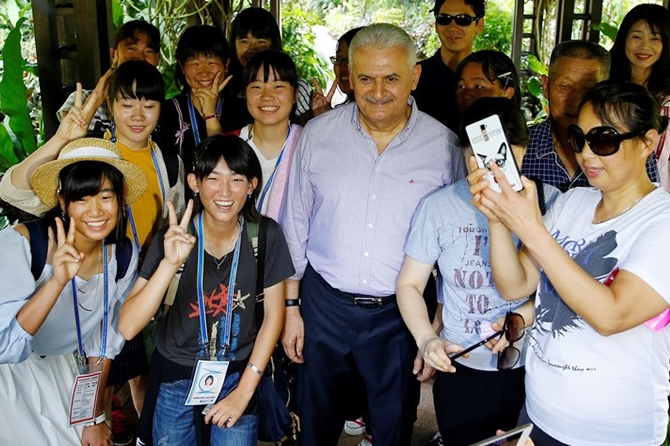 Singapur'da Binali Yıldırım'a orkide sürprizi galerisi resim 16