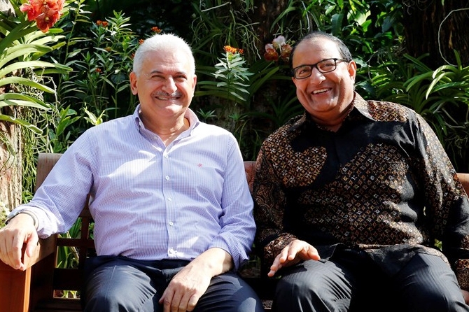 Singapur'da Binali Yıldırım'a orkide sürprizi galerisi resim 17