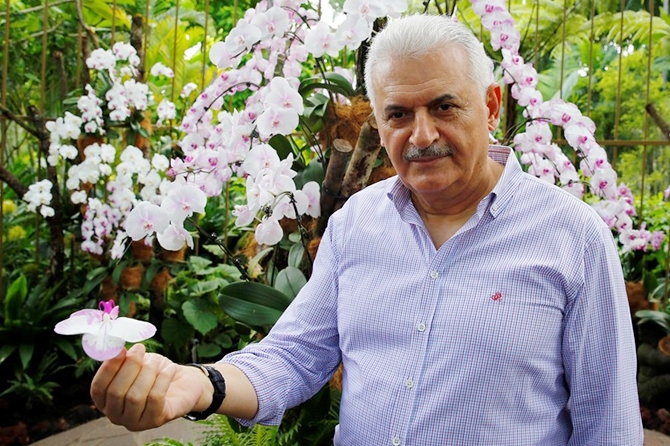 Singapur'da Binali Yıldırım'a orkide sürprizi galerisi resim 20