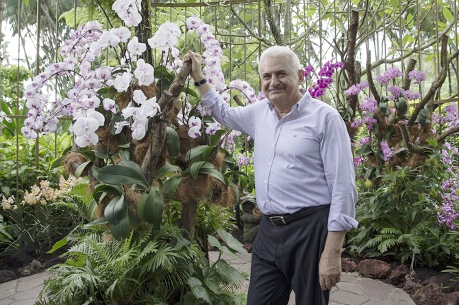 Singapur'da Binali Yıldırım'a orkide sürprizi galerisi resim 21