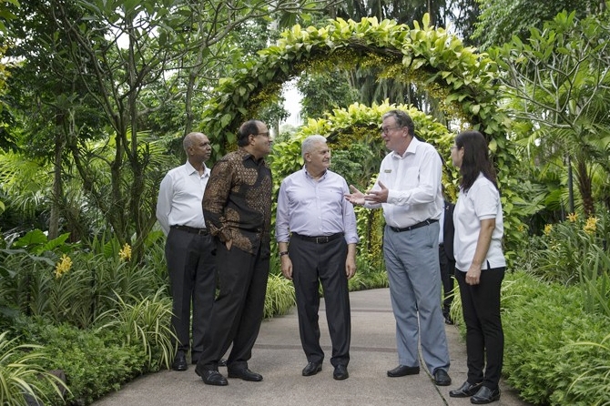 Singapur'da Binali Yıldırım'a orkide sürprizi galerisi resim 22