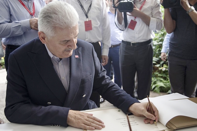 Singapur'da Binali Yıldırım'a orkide sürprizi galerisi resim 23