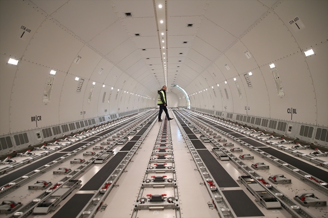 THY'nin 'Boeing 777' kargo uçağının teslim töreni galerisi resim 10